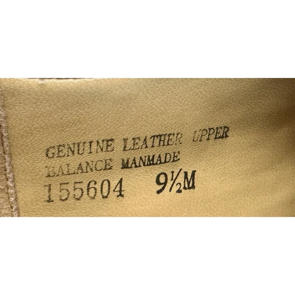Giorgio Brutini Brown Leather Ostrich/Croc Print Oxfords Size 9.5M 155604‎